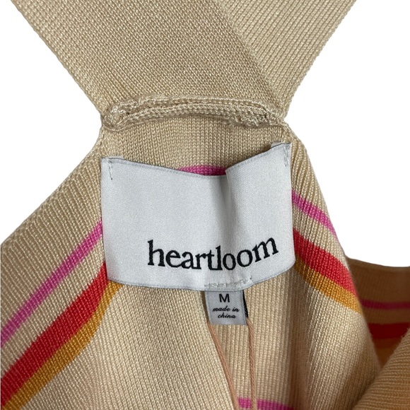 HeartLoom | NWT Viva Cross Back Striped Sweater Tank Medium - Picture 2 of 7